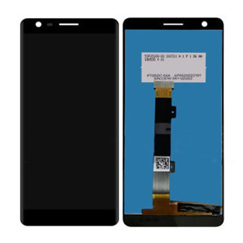 Οθόνη LCD με Μηχανισμό Αφής για Nokia 3.1 - Χρώμα: Μαύρο