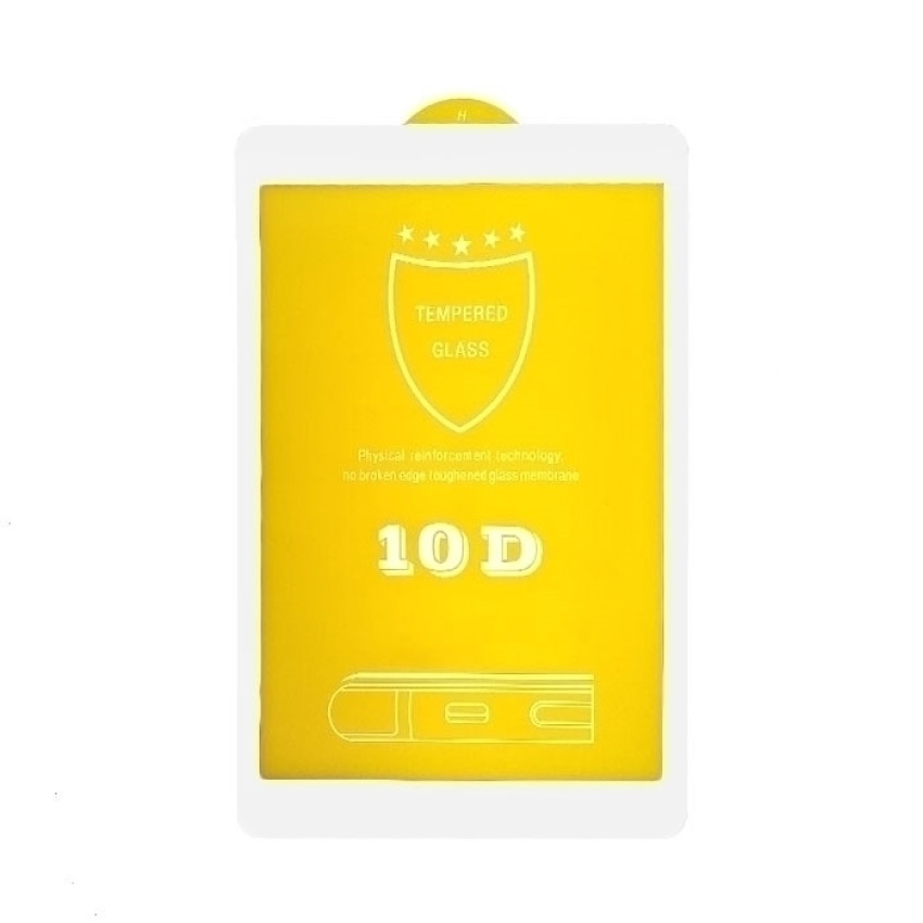 Full Glue Full Cover Tζαμάκι Προστασίας Οθόνης για Apple iPad Pro 11 - Χρώμα: Λευκό