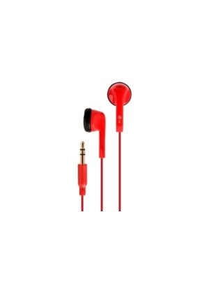 LG LE-1500 Stereo Headset With Microphone - Color: Red