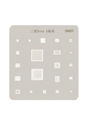 BGA Stencil S5027 for Reballing with different compatible types for Samsung Galaxy N9005 Note 3
