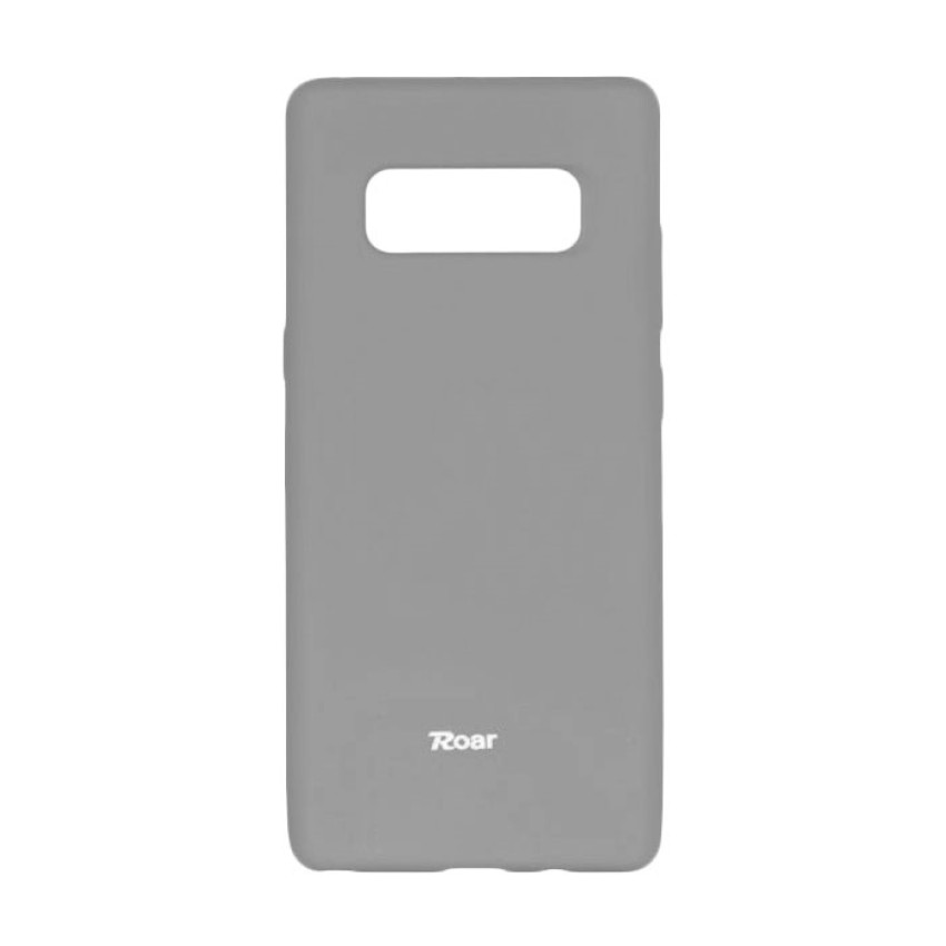 Θήκη Πλάτης Σιλικόνης Roar Colorful Jelly για Samsung N950F Galaxy Note 8 - Χρώμα: Γκρι
