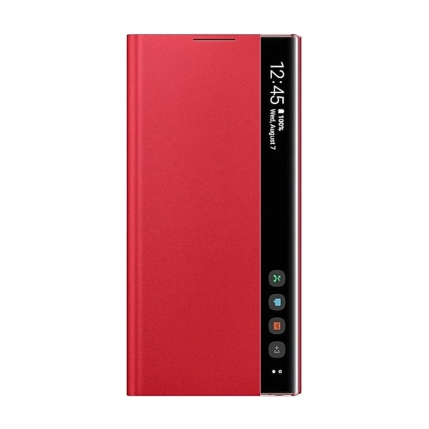 Θήκη Smart View Flip για Samsung A105F Galaxy A10/M105F Galaxy M10 - Χρώμα: Κόκκινο