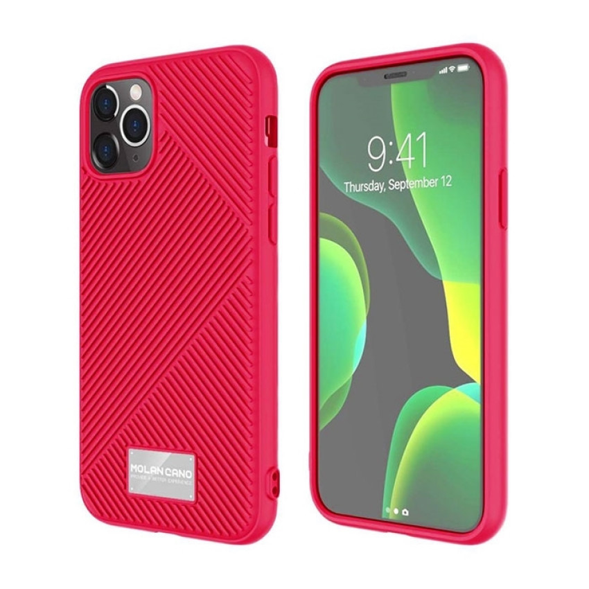Θήκη Πλάτης Σιλικόνης Molan Cano Jelline για Samsung Galaxy S10 Plus G975F - Χρώμα: Φούξια