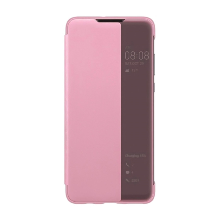 Θήκη Smart View Flip για Samsung G973F Galaxy S10 - Χρώμα: Ρόζ