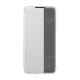Θήκη Smart View Flip για Samsung A305F/A307F/A505F/A507F Galaxy A30/A30s/A50/A50s - Χρώμα: Ασημί