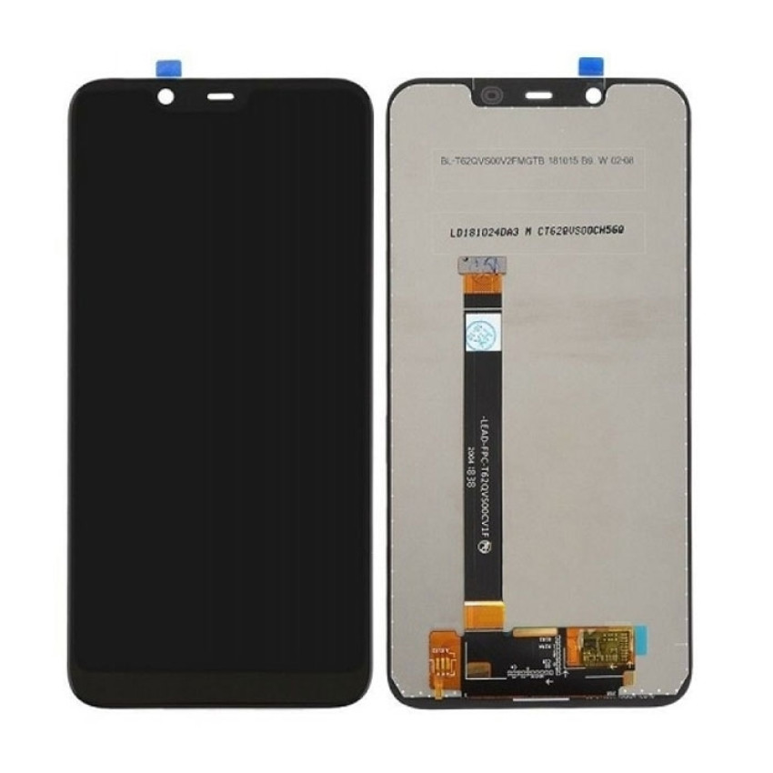 Οθόνη LCD με Μηχανισμό Αφής για Nokia Χ7 / 8.1 - Χρώμα: Μαύρο