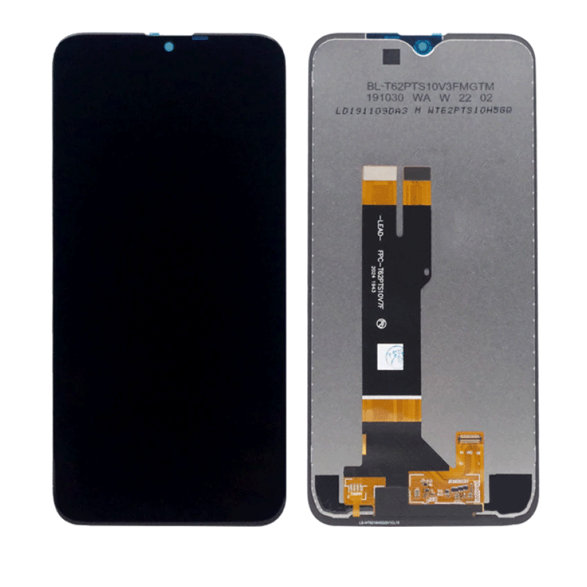 Οθόνη LCD με Μηχανισμό Αφής για Nokia 2.3 - Χρώμα: Μαύρο