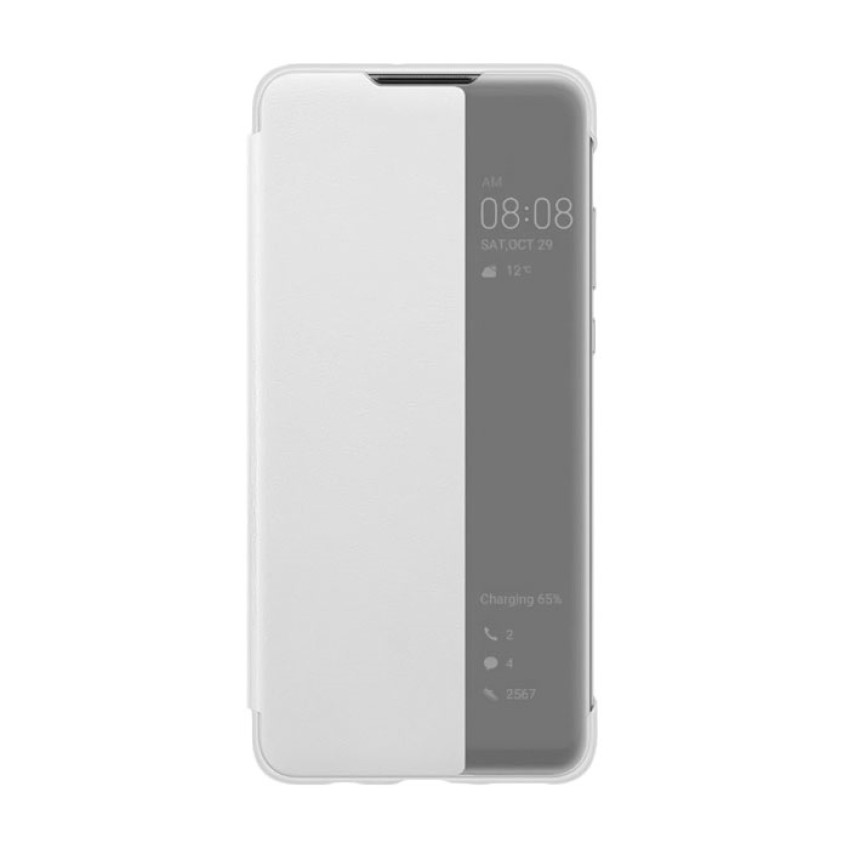 Θήκη Smart View Flip για Samsung G988 Galaxy S20 Ultra - Χρώμα: Ασημί