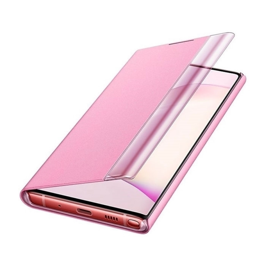 Θήκη Smart View Flip για Huawei P Smart Z - Χρώμα: Ρόζ