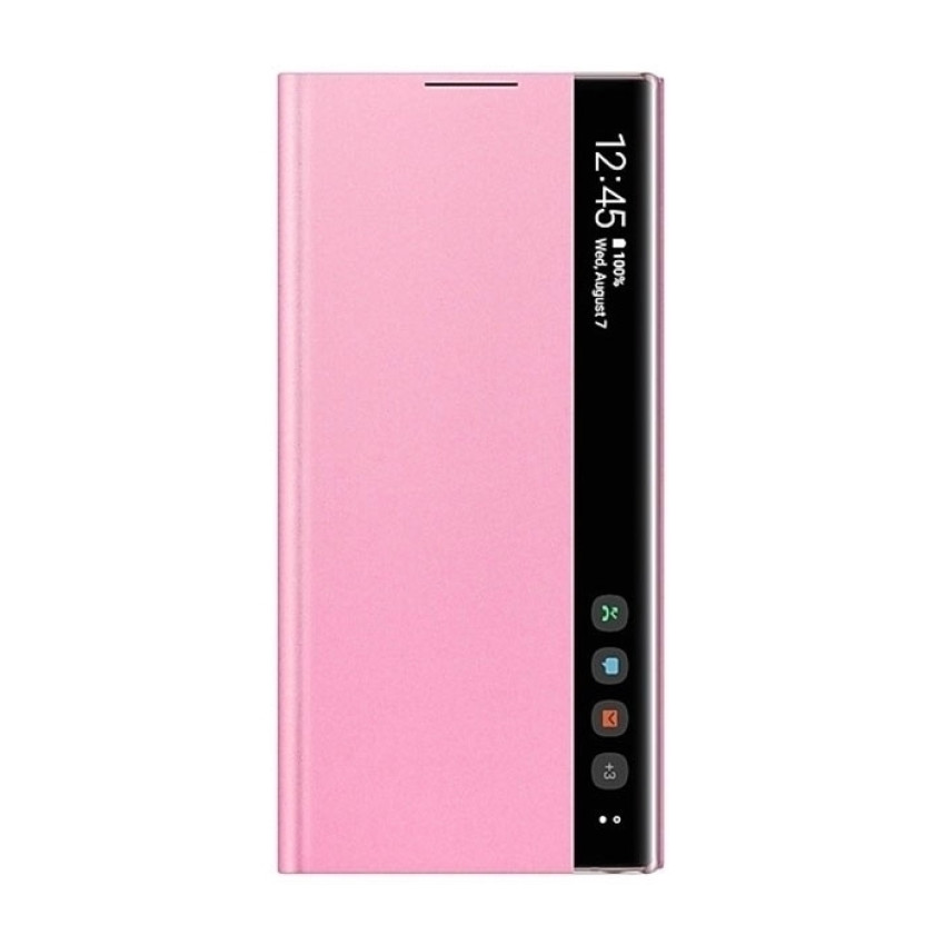 Θήκη Smart View Flip για Huawei P Smart Z - Χρώμα: Ρόζ