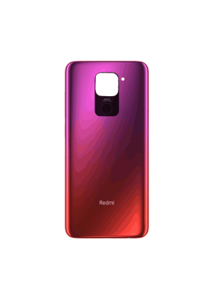 Back Cover for Xiaomi Redmi Note 9 550500008F6D -Color: Red