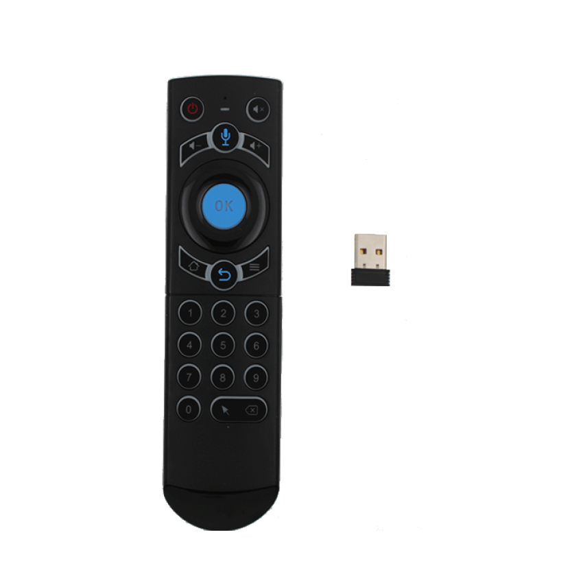 Τηλεχειριστήριο Πολυμέσων Smart Remote Control Universal - Χρώμα: Μαύρο