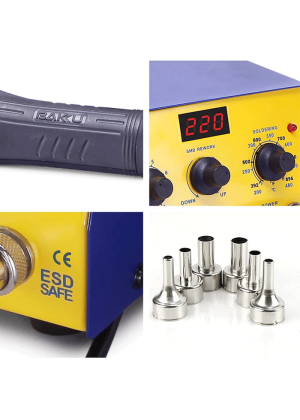 BAKU 603D - Soldering Station With Double Soldering irons