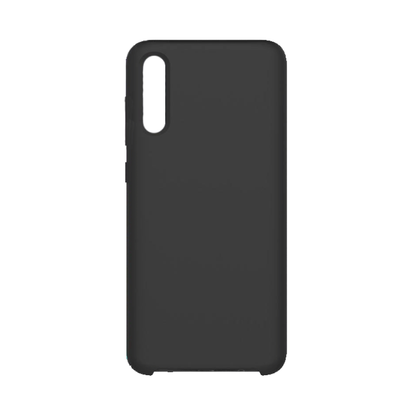 Θήκη Πλάτης Σιλικόνης Απλή για Samsung A705F Galaxy A70 - Χρώμα: Μαύρο