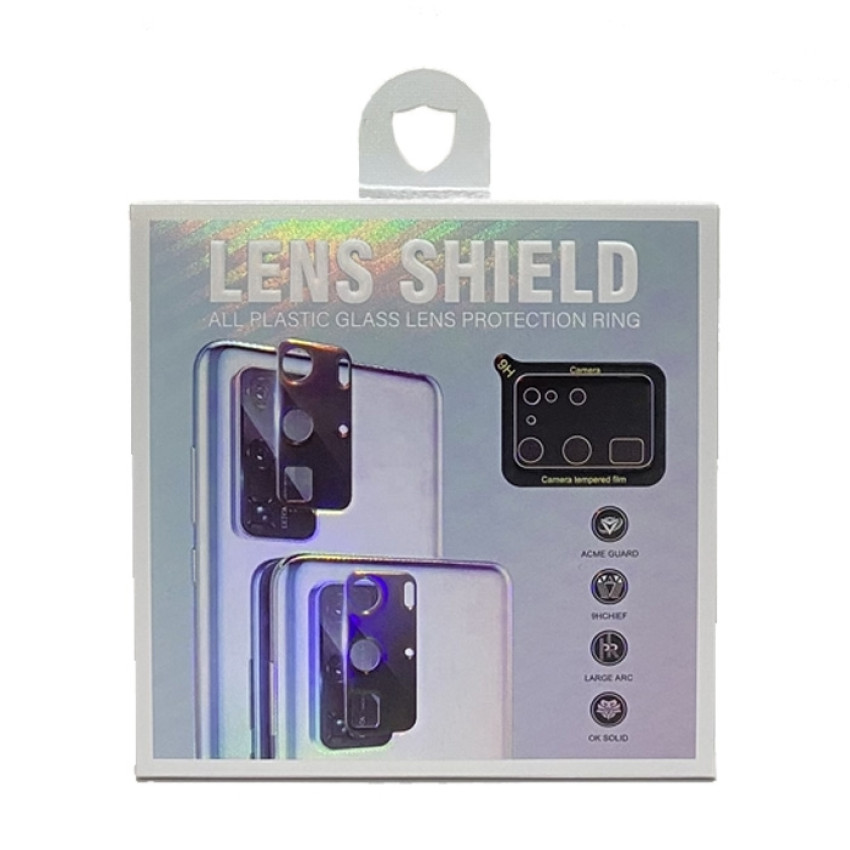 Lens Shield Camera Glass για Samsung Galaxy A72 5G - Χρώμα: Μαύρο