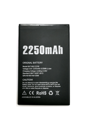 Battery BAT1850122250 for DOOGEE X11  -2250mAh