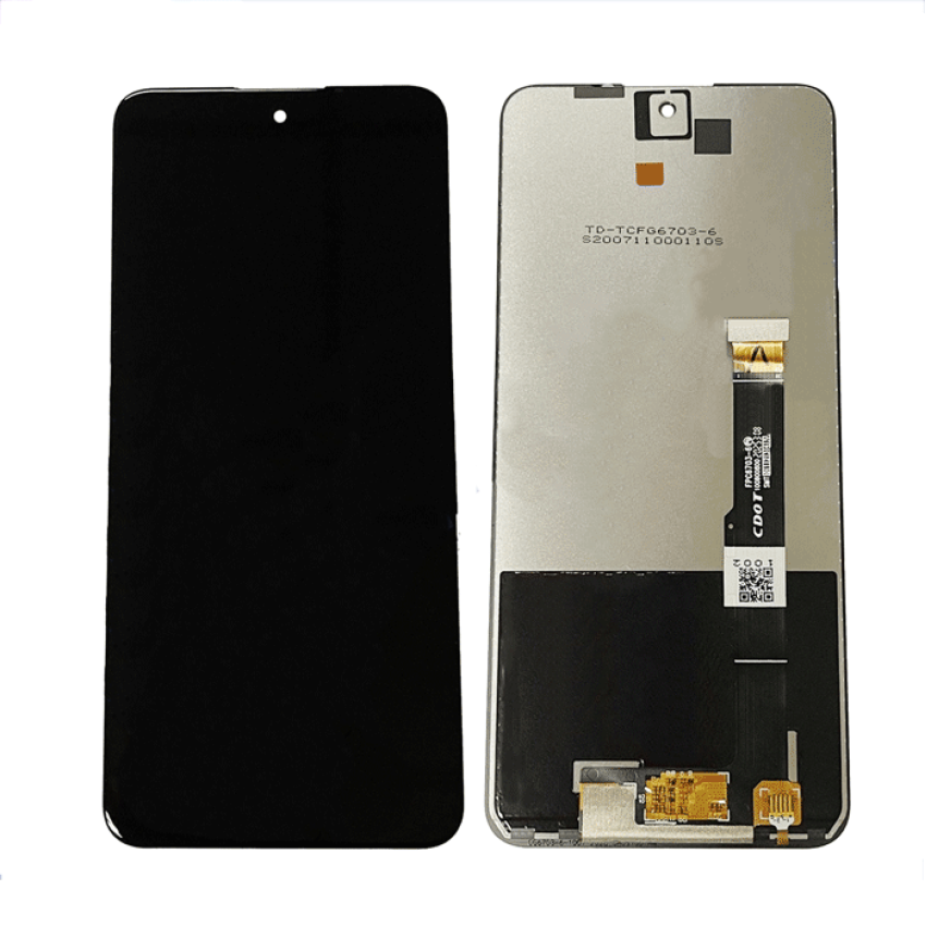 OEM Οθόνη LCD με Μηχανισμό Αφής για TCL 20L Plus - Χρώμα: Μαύρο