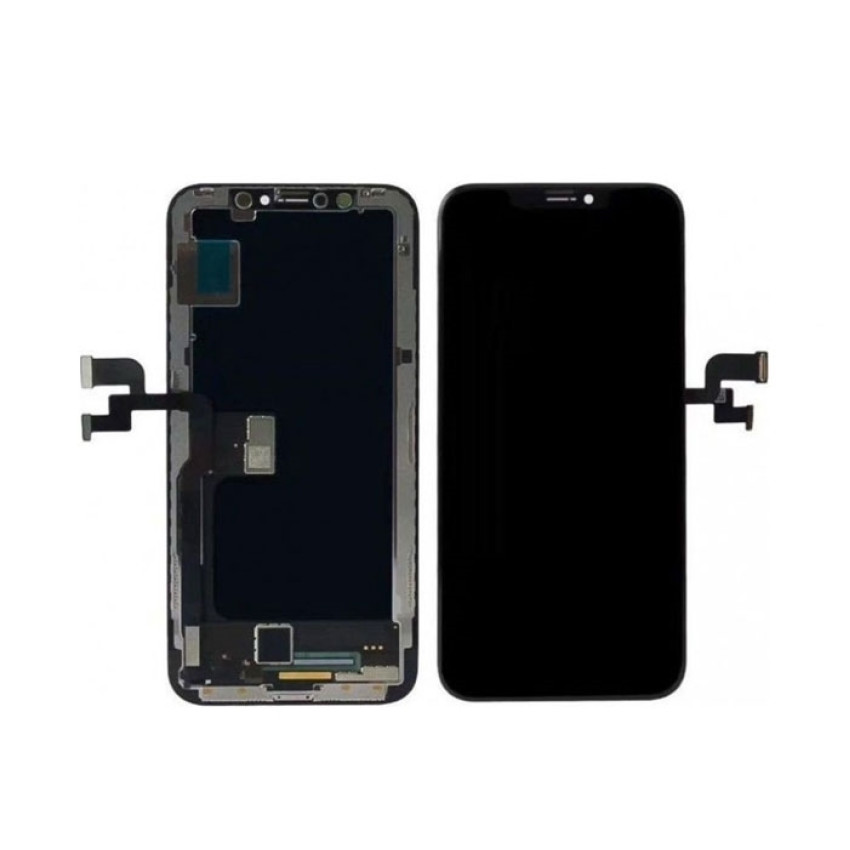 ZY Incell Οθόνη LCD με Μηχανισμό Αφής για iPhone XS - Χρώμα: Μαύρο
