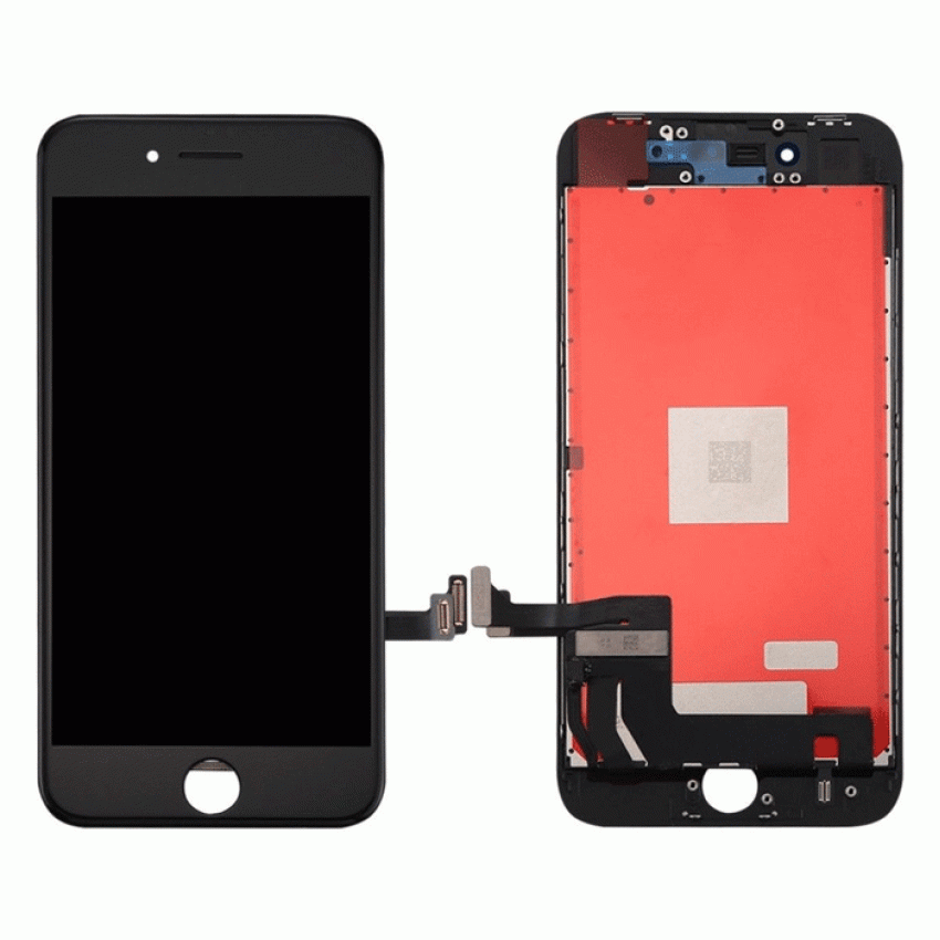 ZY Premium plus Οθόνη LCD με Μηχανισμό Αφής για iPhone 8 - Χρώμα: Μαύρο