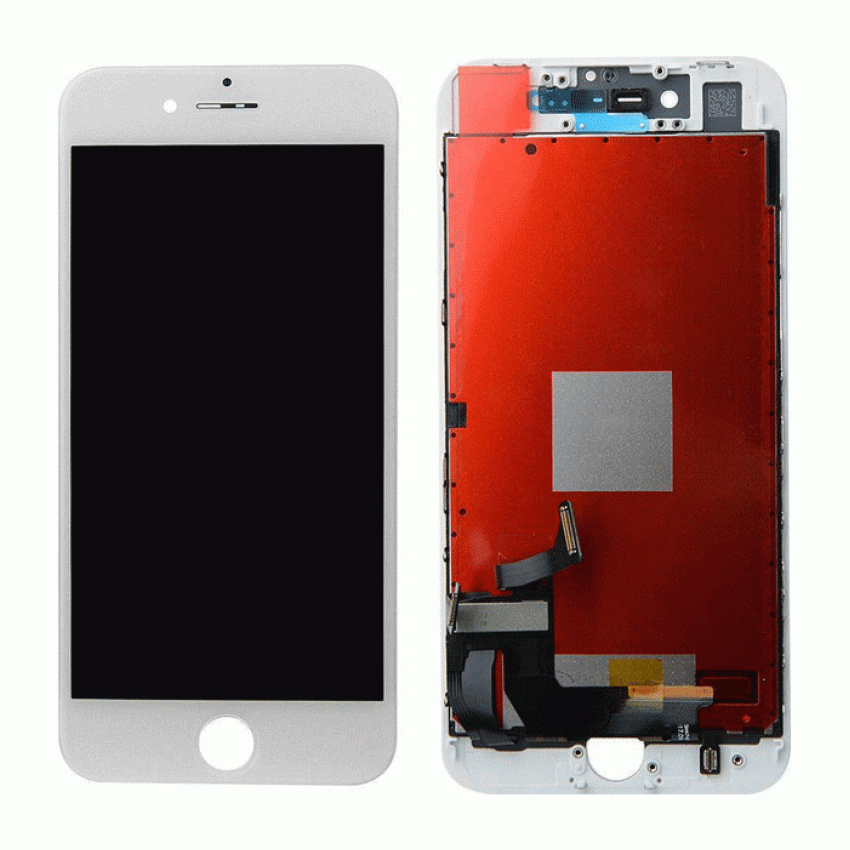 ZY Premium plus Οθόνη LCD με Μηχανισμό Αφής για iPhone 8 - Χρώμα: Λευκό