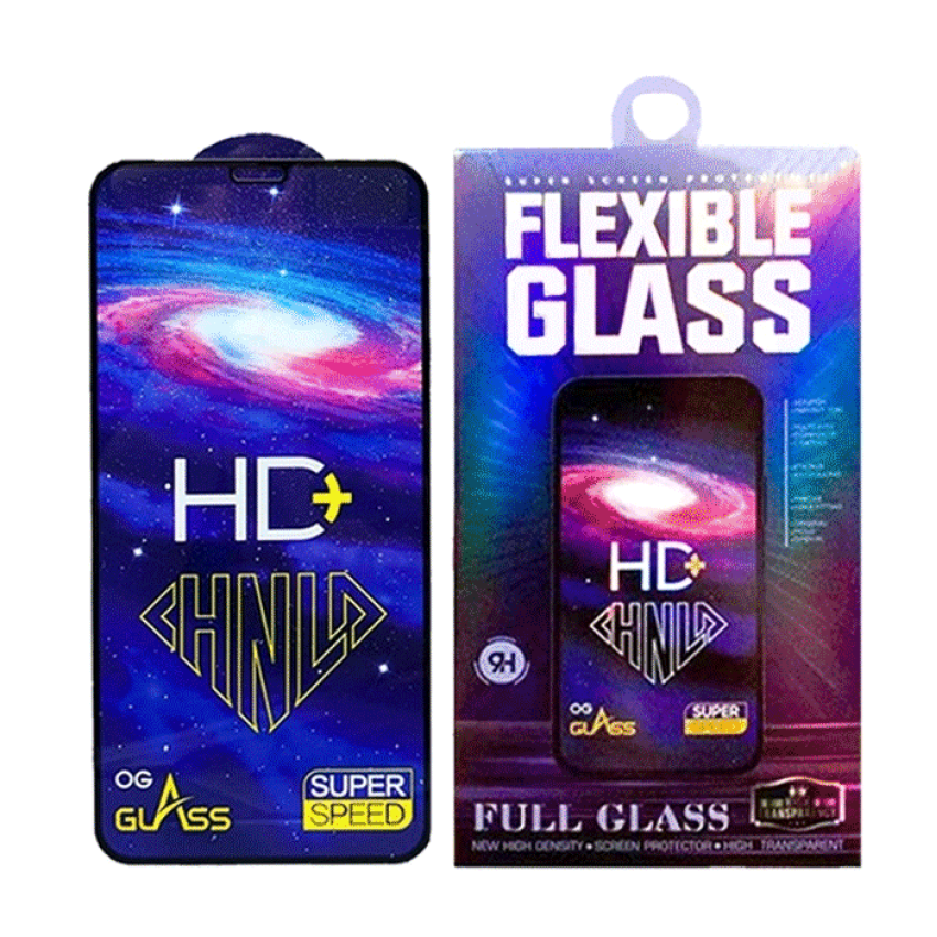 Full Cover Full Glue Tζαμάκι Προστασίας Οθόνης για Samsung Galaxy A037F A03s - Χρώμα: Μαύρο