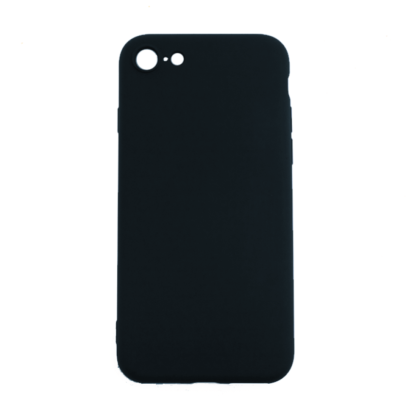 Θήκη Πλάτης Σιλικόνης Soft για Apple iPhone 6 / 6S - Χρώμα: Μαύρο