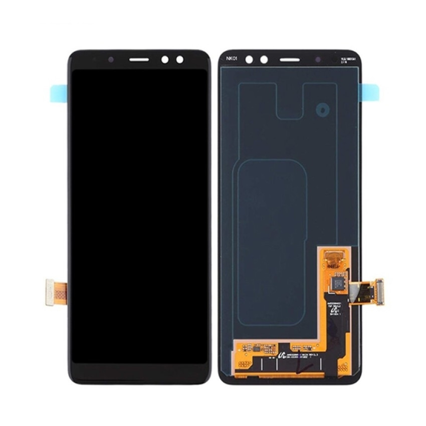 OLED Οθόνη LCD με Μηχανισμό Αφής Assembly για Samsung Galaxy A8 2018 A530F - Χρώμα: Μαύρο