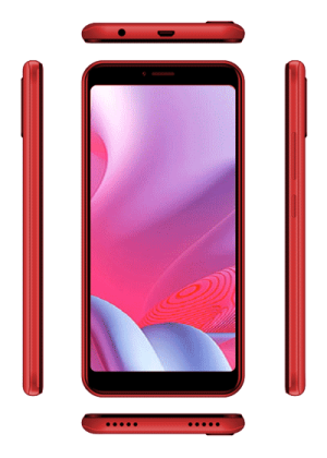 KXD - 6A 8GB ROM+1GB RAM Smartphone -Color: Red