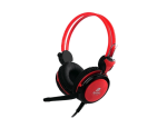 Jeqang JH-819 Ακουστικά Gaming με μικρόφωνο - Χρώμα: Κόκκινο