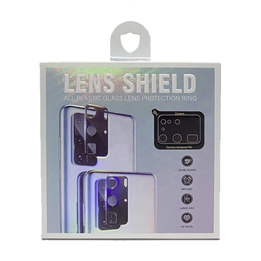 Lens Shield Camera Glass για Apple iPhone 11 Pro Max - Χρώμα: Μαύρο