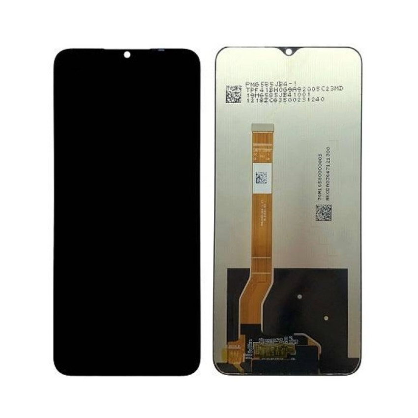 OEM Οθόνη LCD με Μηχανισμό Αφής για Realme C35 - Χρώμα: Μαύρο
