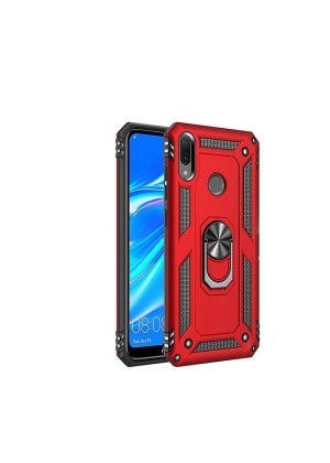 Hard Back Cover Case Motomo with Ring for Samsung Galaxy A52 - Color: Red