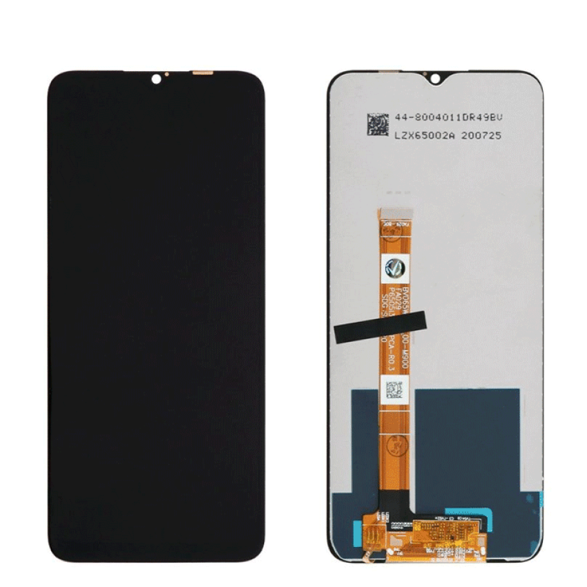 OEM Οθόνη LCD με Μηχανισμό Αφής για Oppo A11 /Realme C3 /Realme 5 /A11X /A8 /A31 /Realme 6i - Χρώμα: Μαύρο