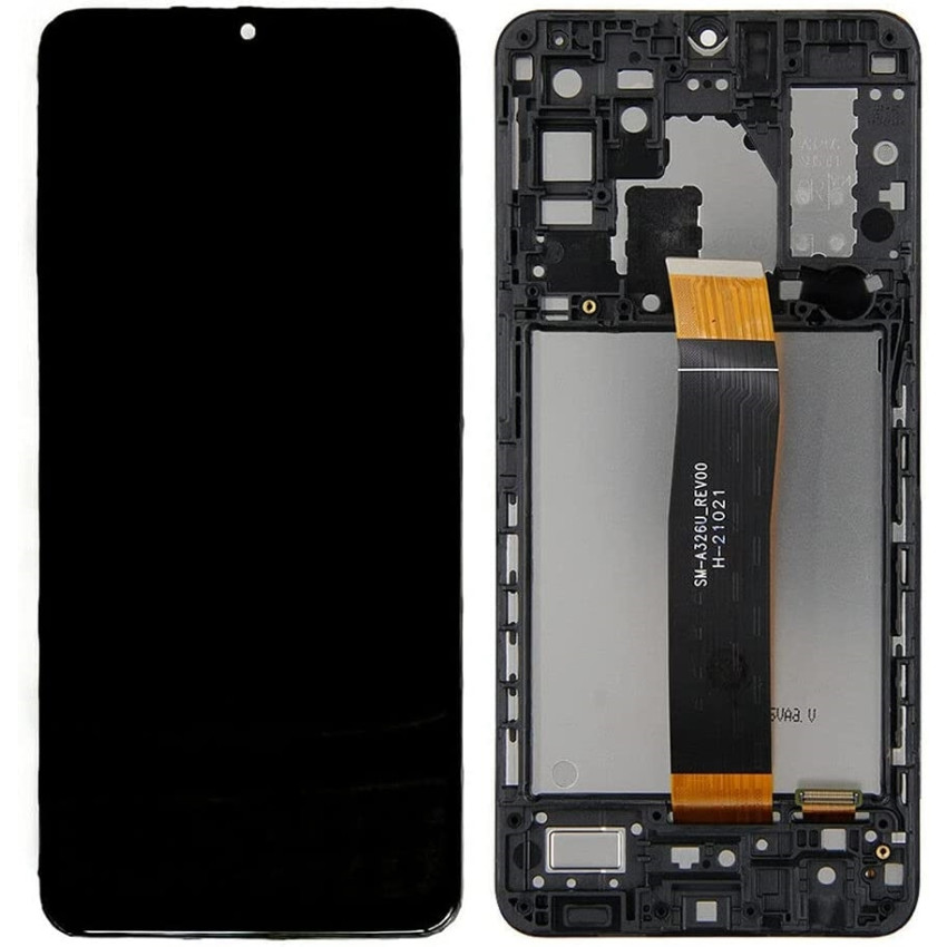 Incell Οθόνη LCD με Μηχανισμό Αφής και Πλαίσιο για Samsung Galaxy A32 5G A326 - Χρώμα: Μαύρο