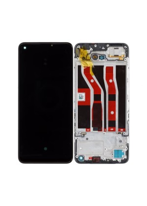 Original LCD with Touch for Oppo F19 / A74 Service pack ( 4907039 ) - Color: Black