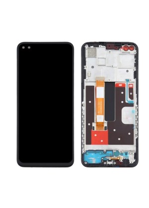 Original LCD with Touch for Oppo A92s / Reno4 Z 5G Service pack ( 4904261 ) - Color: Black