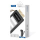 PZX Power Bank C162 4 Outputs 50000mah -Χρώμα: Μαύρο