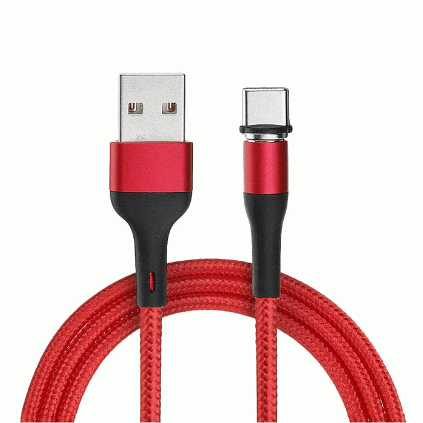 USAMS US-SJ313 U26 Καλώδιο Φόρτισης 1m Type-C Charging Και Data Cable - Χρώμα: Κόκκινο