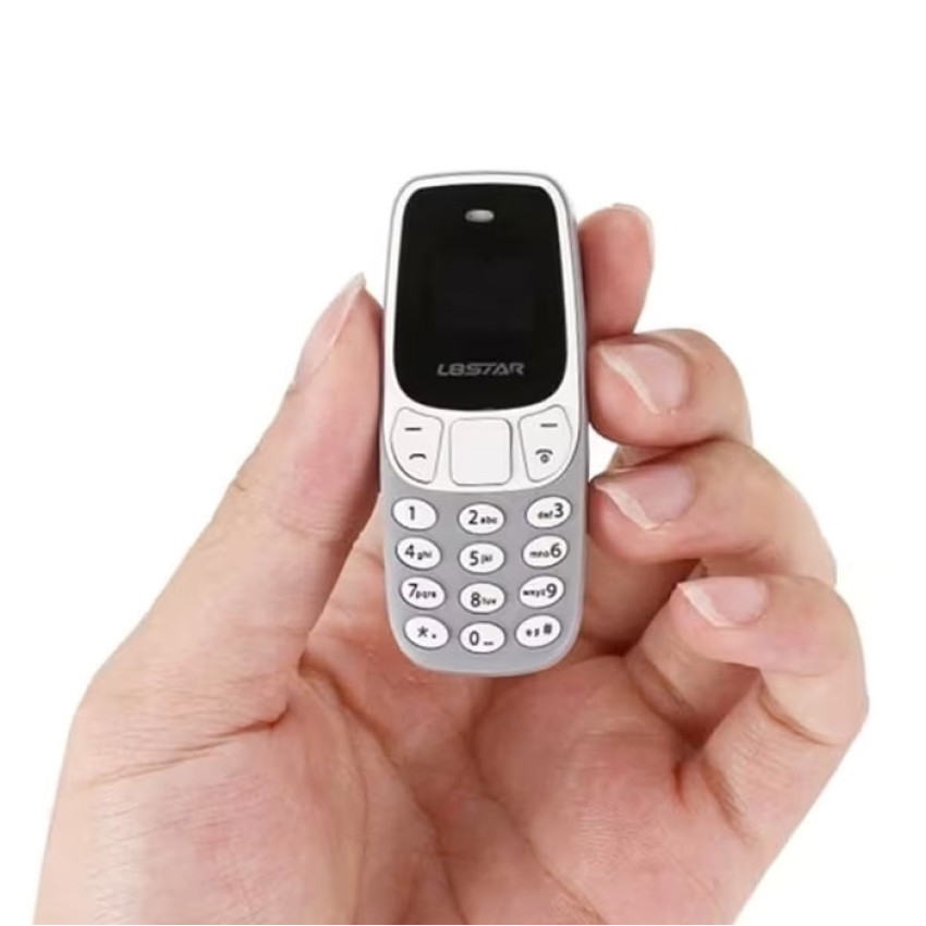 L8STAR BM10 Mini Phone με Ελληνικό Μενού - Χρώμα: Γκρι