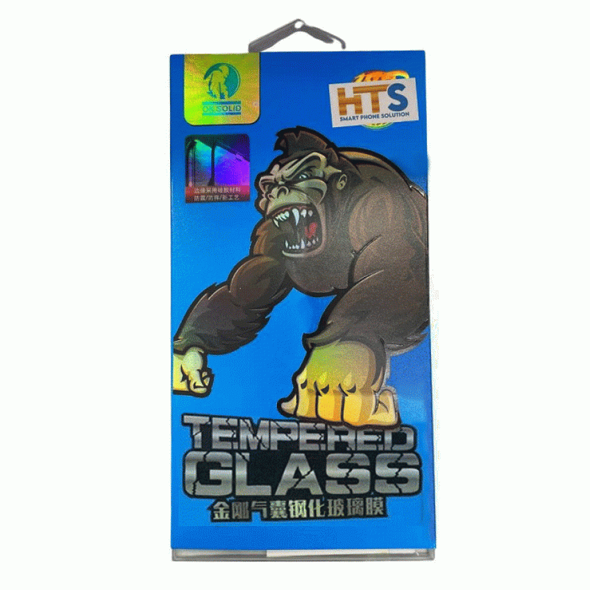 HTS Προστασία Οθόνης Tempered Glass 9Η/18D Full Glue Full Cover Realme 13 Pro Plus - Χρώμα: Μαύρο