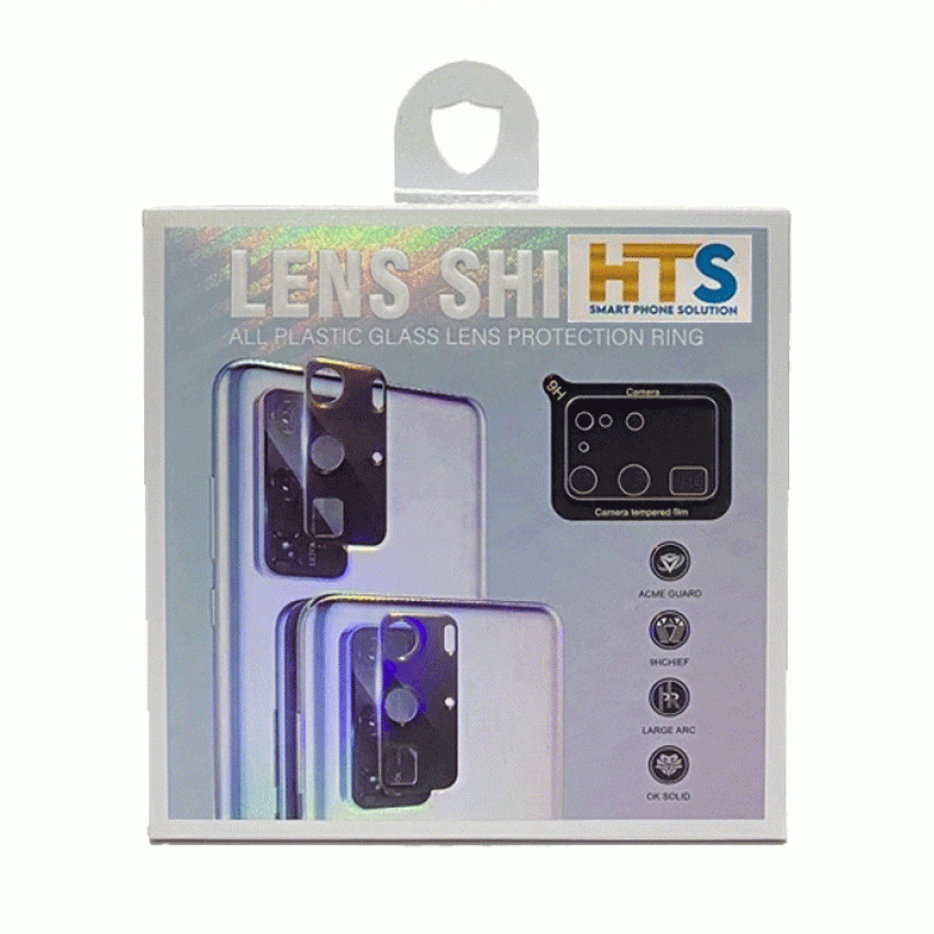 HTS Lens Shield Camera Glass για Samsung Galaxy S22 Ultra - Χρώμα: Διάφανο