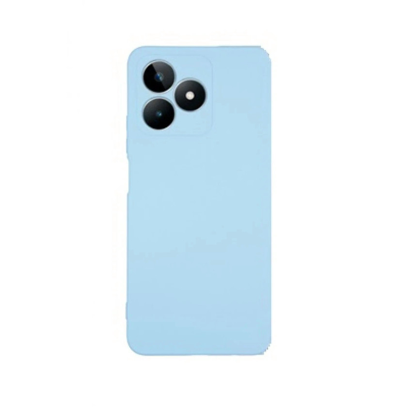 Θήκη Πλάτης Σιλικόνης Soft για Realme C53 - Χρώμα: Γαλάζιο