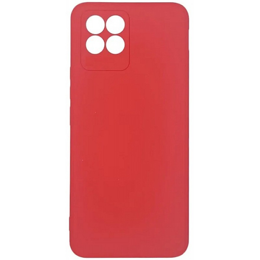 Θήκη Πλάτης Σιλικόνης Soft για Realme 8i - Χρώμα: Κόκκινο