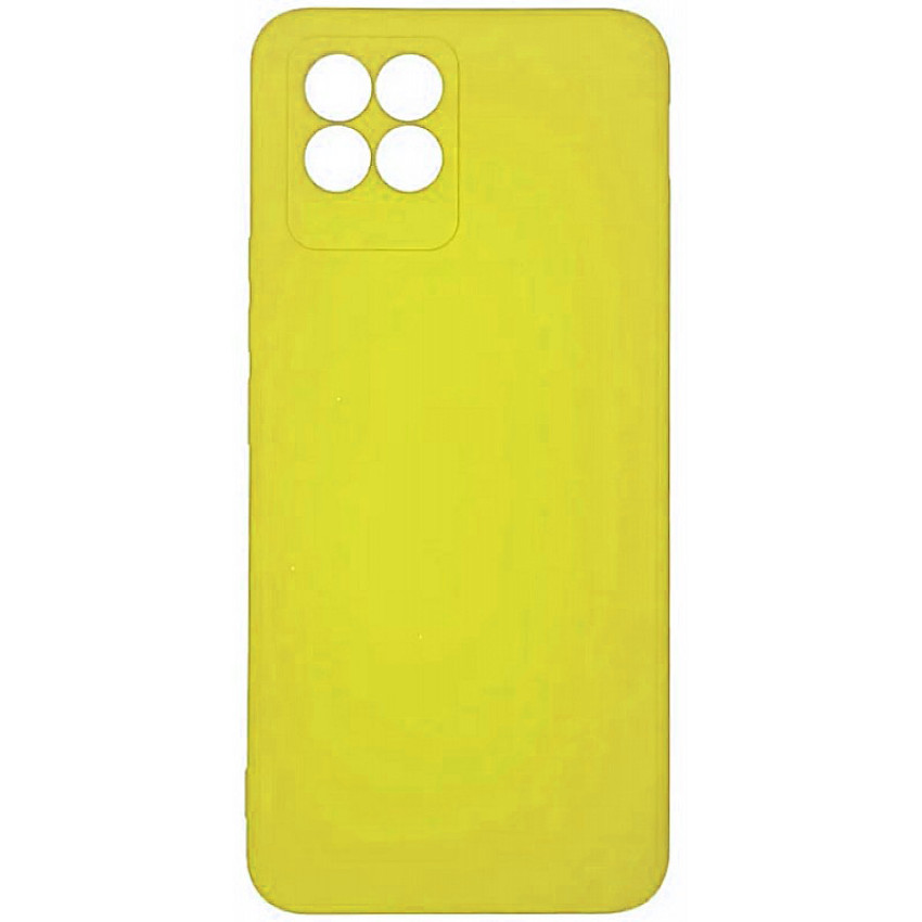 Θήκη Πλάτης Σιλικόνης Soft για Realme 8i - Χρώμα: Κίτρινο