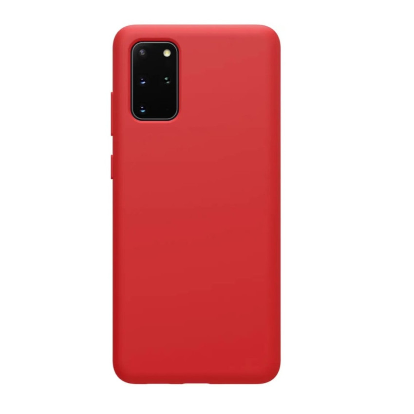Θήκη Πλάτης Σιλικόνης Soft για Samsung Galaxy S20 - Χρώμα: Κόκκινο