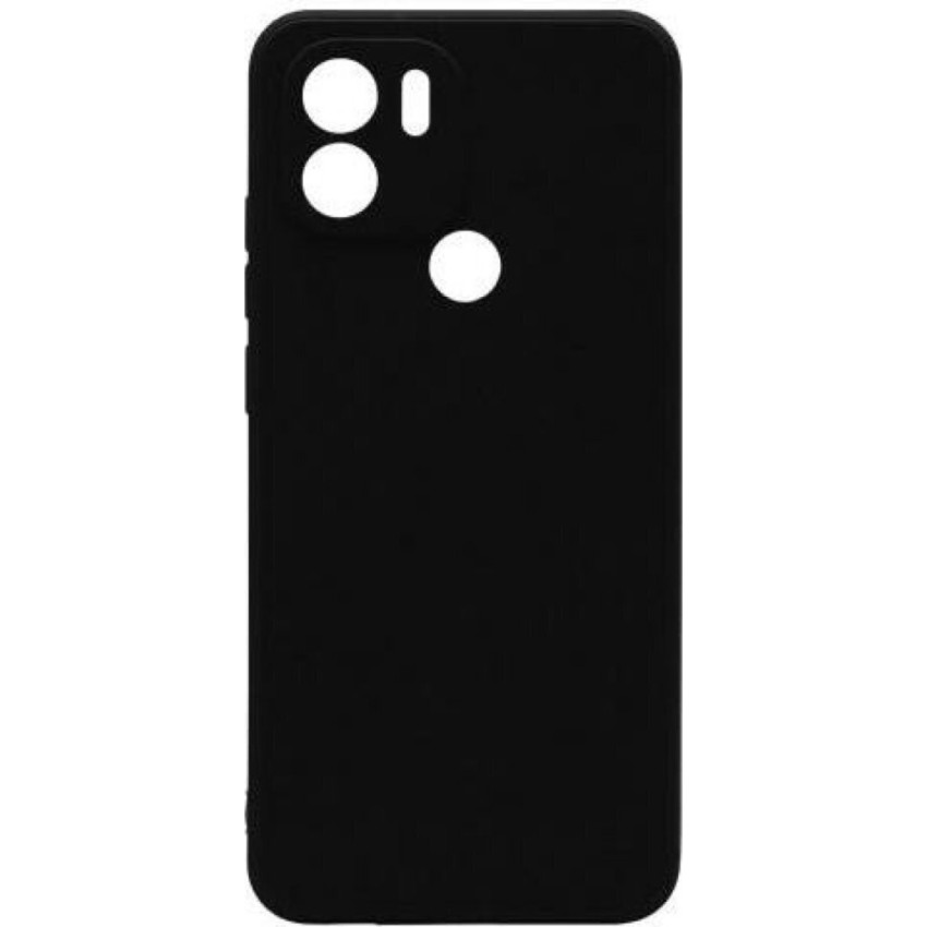 Θήκη Πλάτης Σιλικόνης Soft για Xiaomi Redmi A1/A2 - Χρώμα: Μαύρο