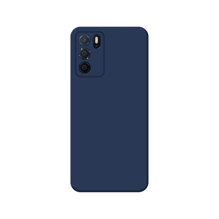 Θήκη Πλάτης Σιλικόνης Soft για Oppo A54S - Χρώμα: Σκούρο Μπλε