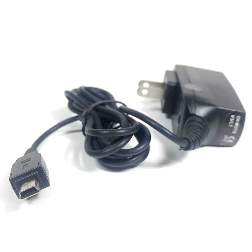 HB Telecom SE3 Φορτιστής με Ενσωματωμένο Καλώδιο Mini USB 1.34cm - Χρώμα: Μαύρο