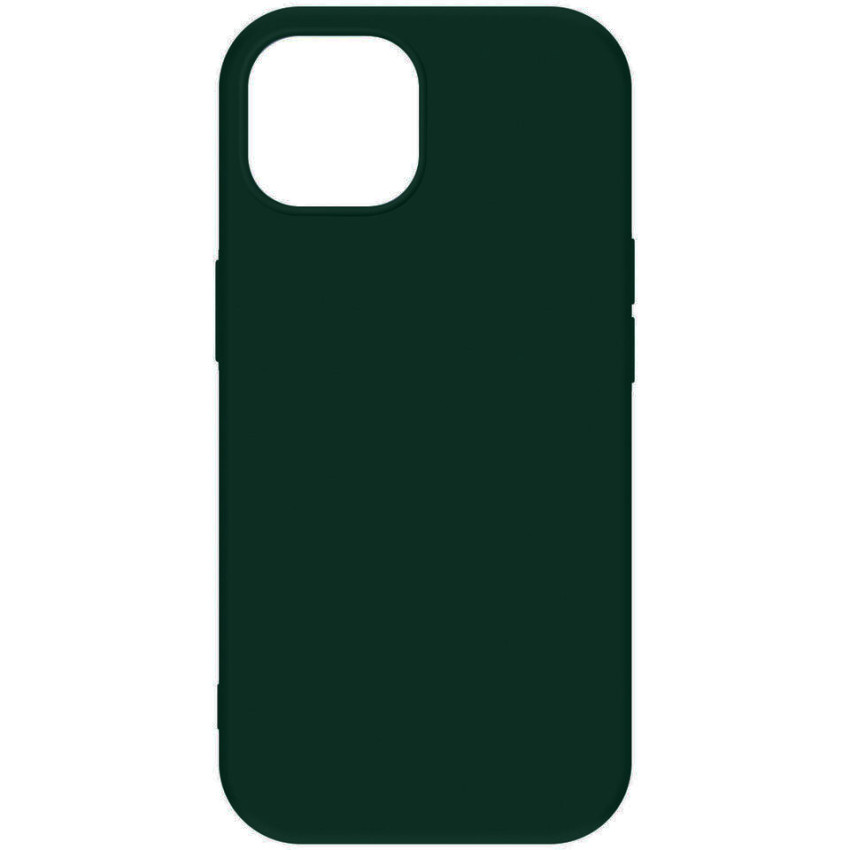 Θήκη Πλάτης Σιλικόνης Soft για Apple iPhone 14 Pro Max - Χρώμα: Πράσινο Σκούρο