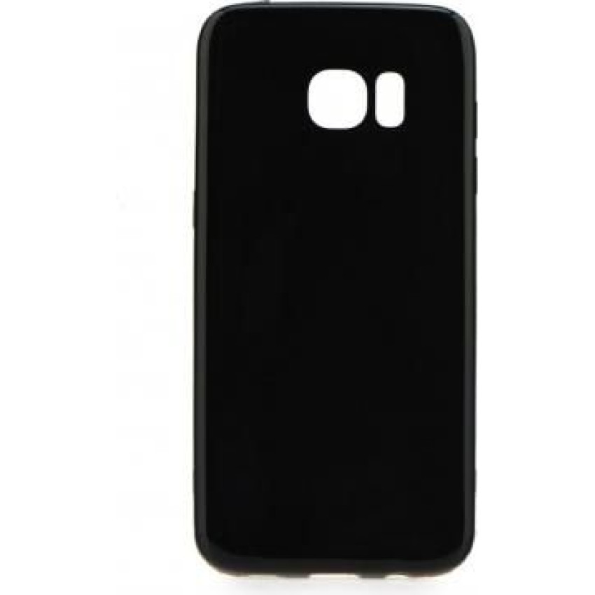 Θήκη Πλάτης Σιλικόνης Απλή για Samsung Galaxy S7 - Χρώμα: Μαύρο